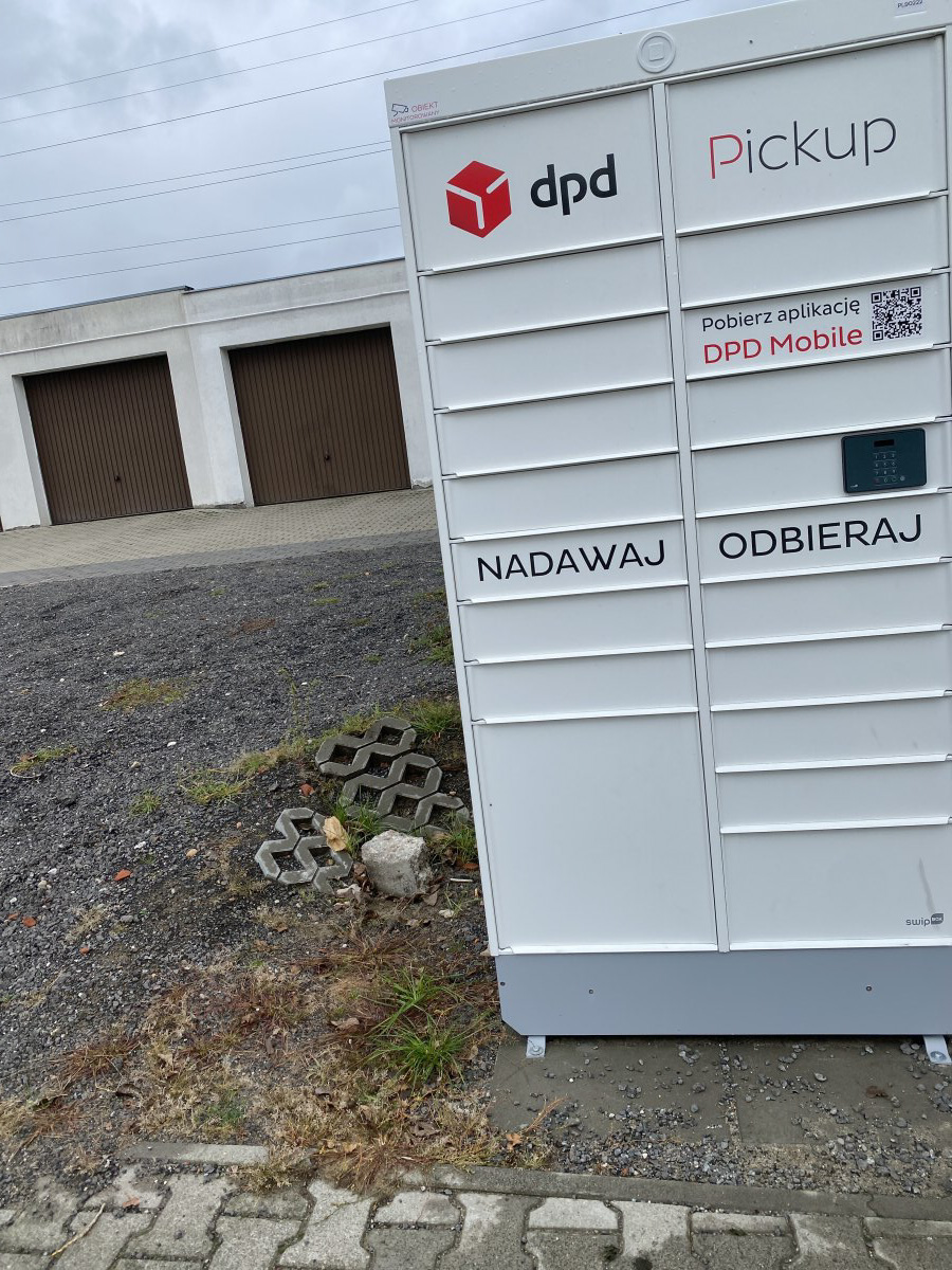 Automat paczkowy PL90222 - Kulerskiego 11, Grudziądz - DPD Polska