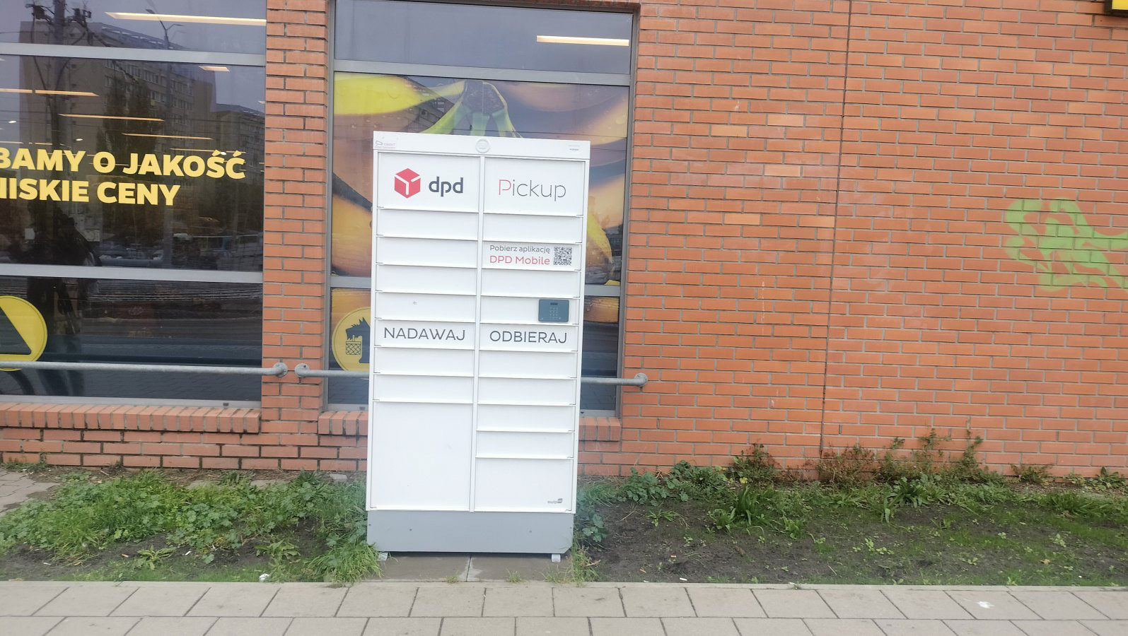 Automat paczkowy PL90435 - Smolańska 11, Szczecin - DPD Polska